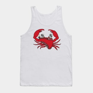 Cancer Roller Skate Crab Tank Top